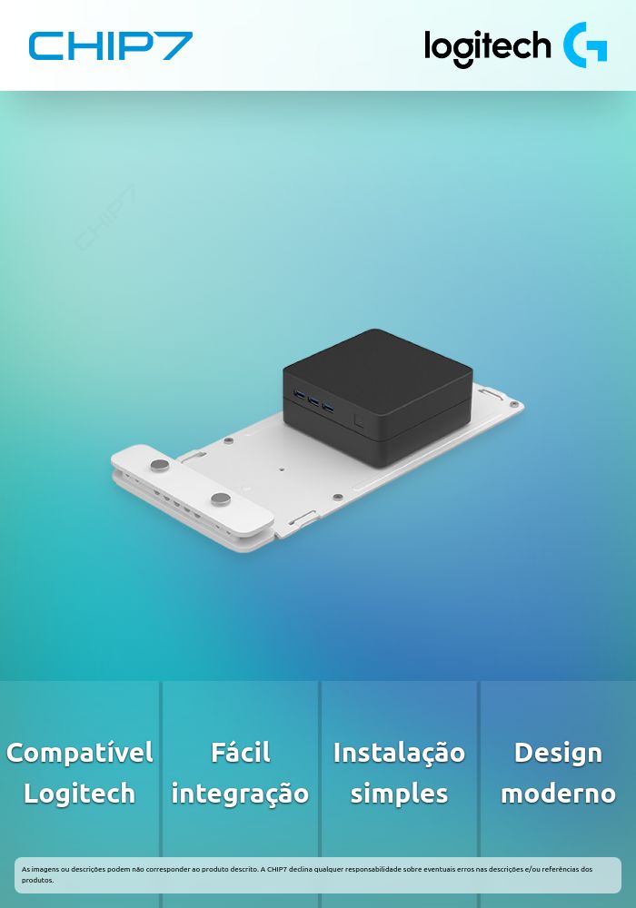 Kit de montagem de videoconferência Logitech para Logitech RoomMate / Room Solution Base Bundle
