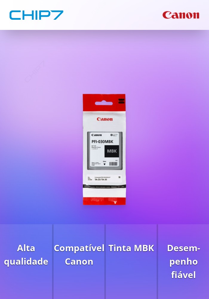 Tinteiro PFI-030 MBK