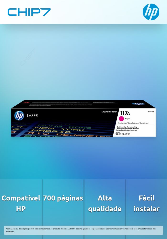 HP 117A Magenta Laser Toner Cartridge