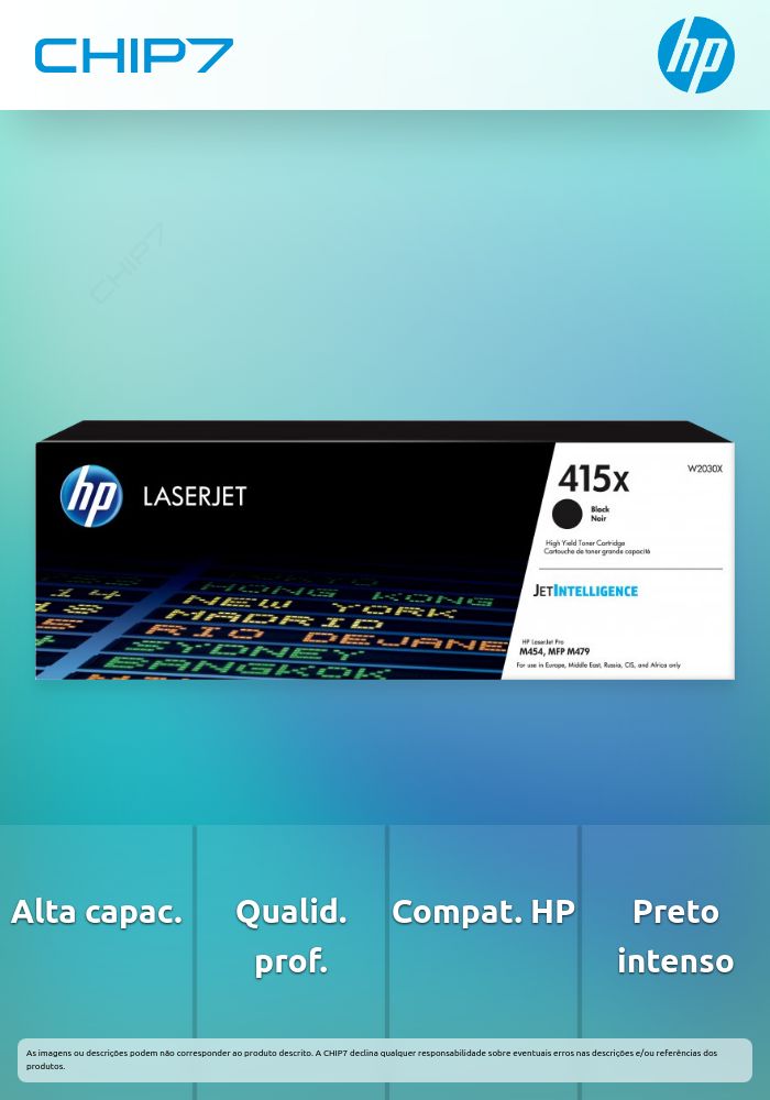 HP 415X NEGRO LASERJET TONER