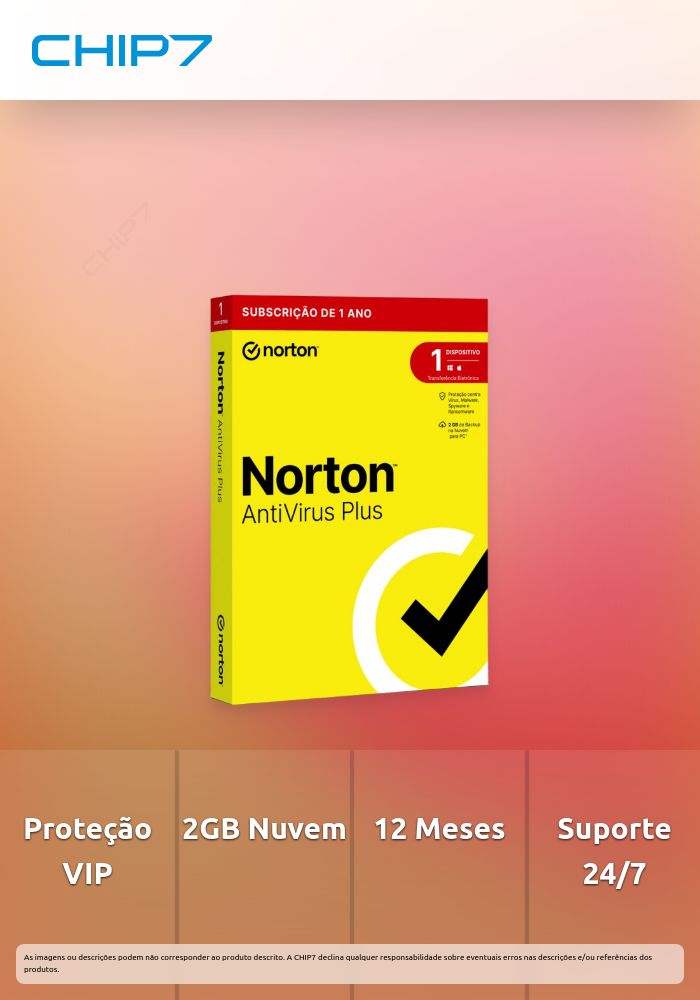 NORTON ANTIVIRUS PLUS 2GB PO 1 USER 1 DEVICE 12MO GENERIC RSP MM GUM