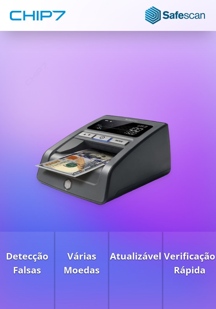Detetor notas falsas Safescan 185-S