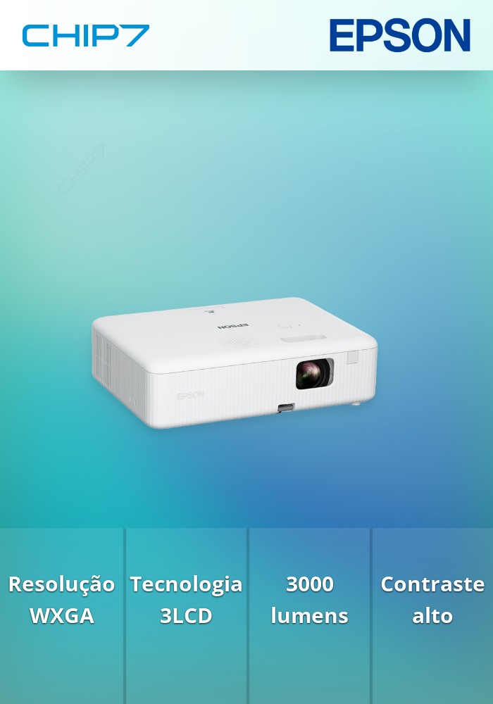 EPSON VIDEOPROJECTOR CO-W01 3000AL WXGA 3LCD