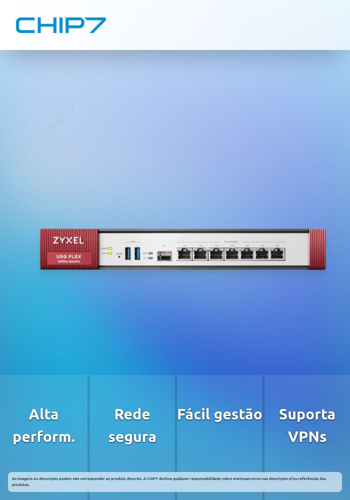 ZYXEL USG FLEX FIREWALL 7 GIGABIT