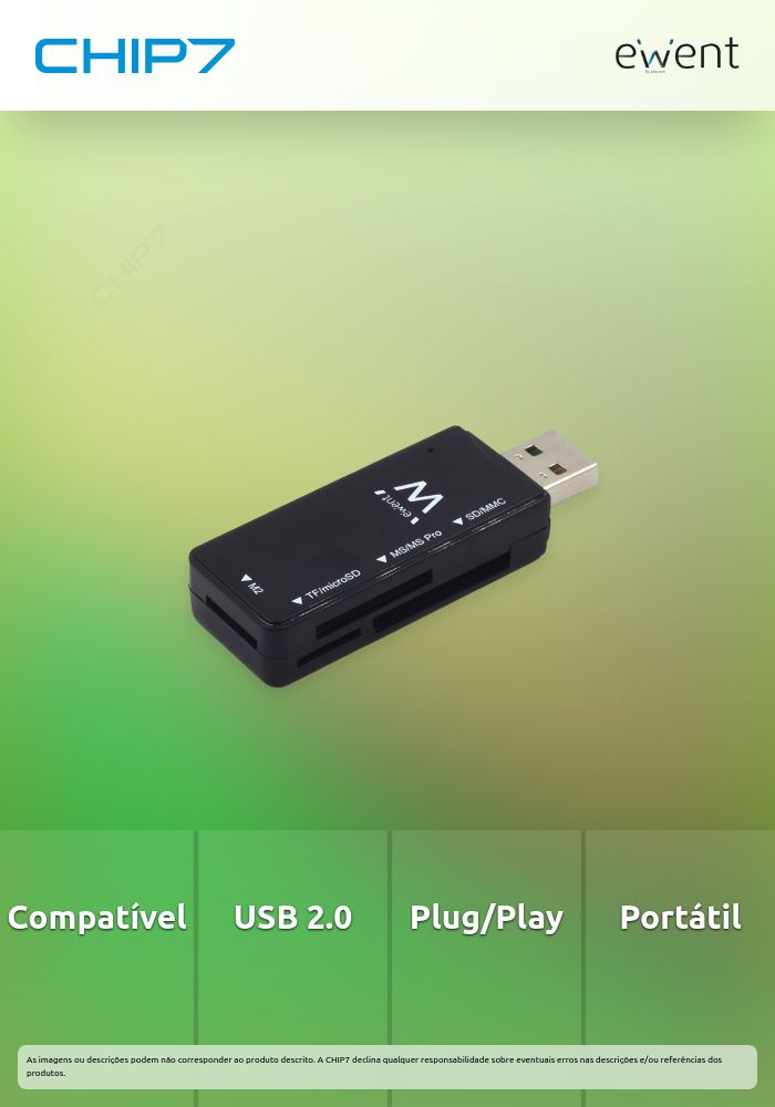 Leitor de cartões USB 2.0 Multi Card » válido até nova comunicação