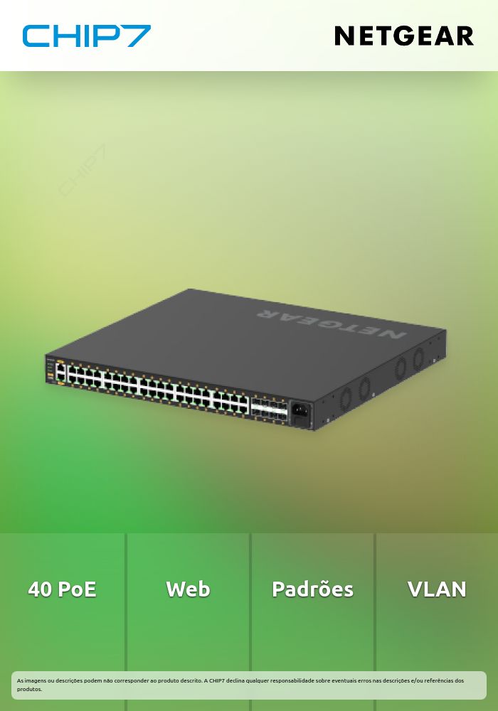 SWITCH 40 PUERTOS POE MANAGED