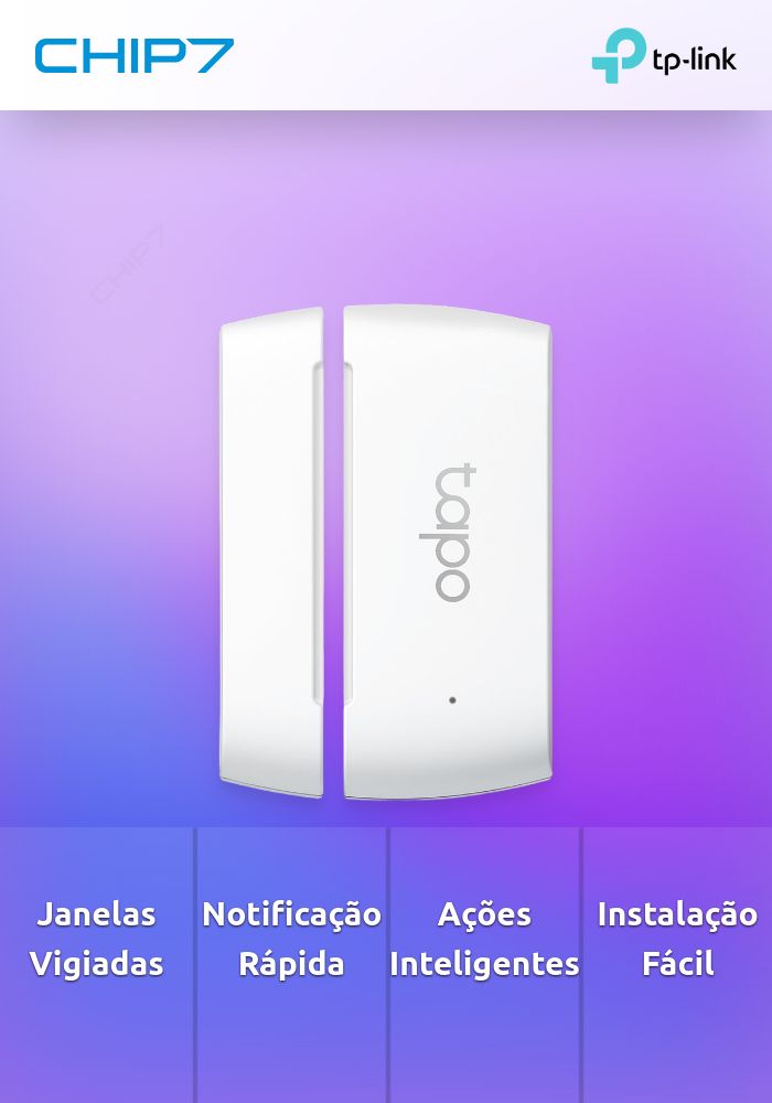Sensor Inteligente TP-Link Tapo - Porta / Janela - TAPOT110