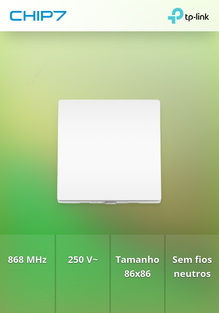 TP-LINK TAPO S210 INTERRUPTOR INTELIGENTE DUPLO INTELIGENTE DE ENCASTRAR