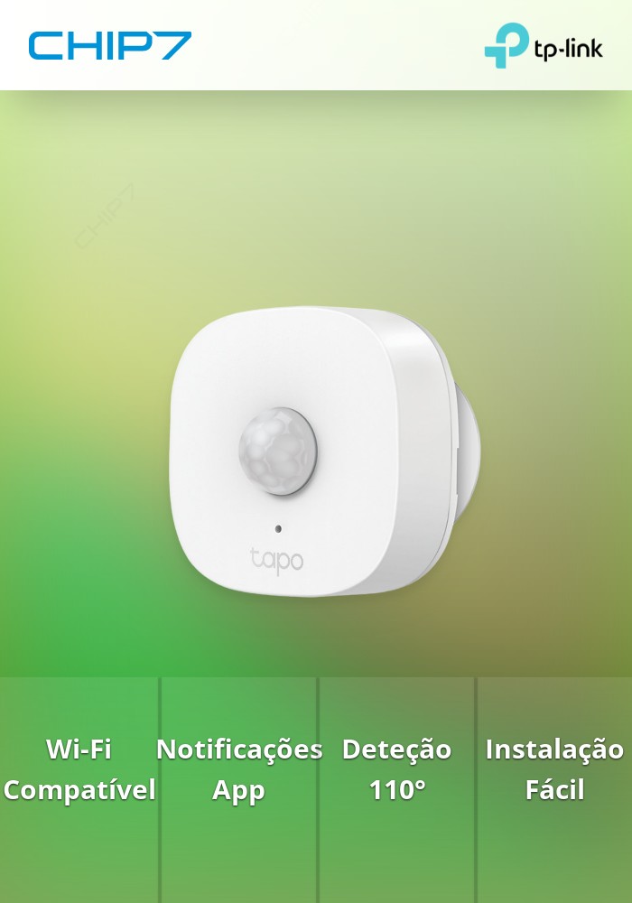 Sensor de Movimento Inteligente TP-Link Tapo T100