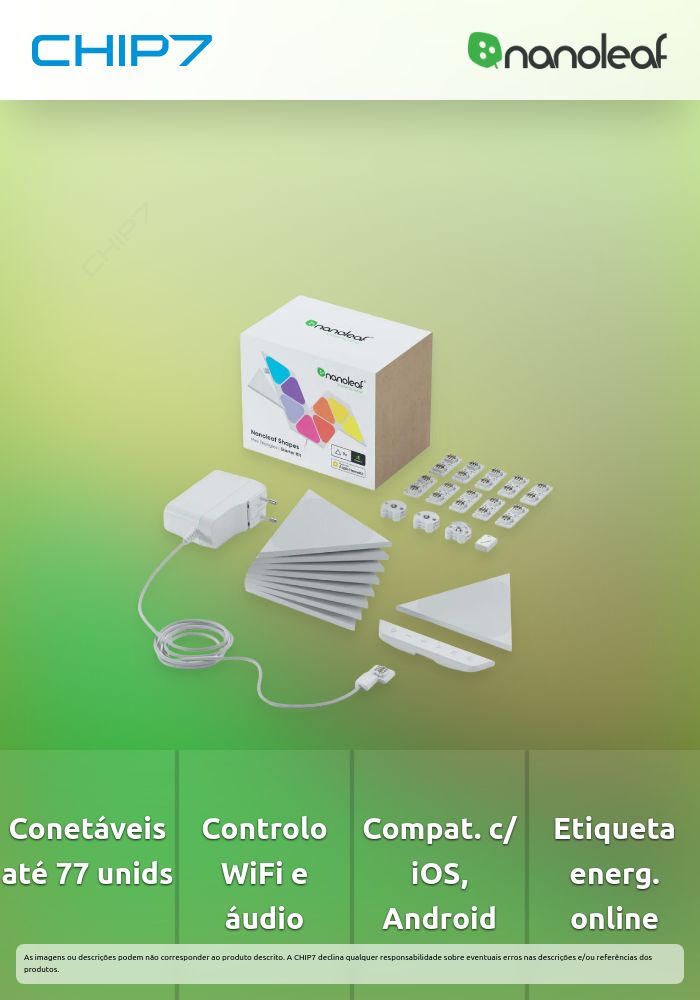 Nanoleaf - Shapes Triangles Mini Kit (starter+9)