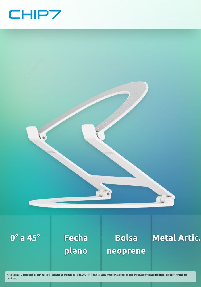 Stand em Metal Articulado Twelve south - Curve Flex - Branco