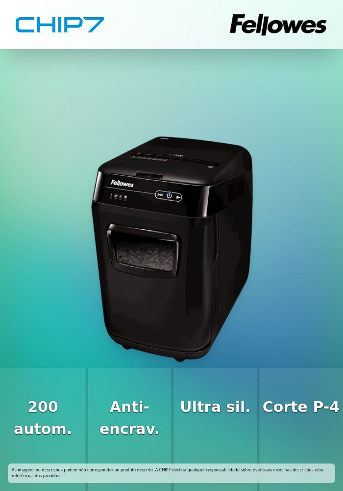 Destruidora de Documentos Fellowes Automax 200C 32l - 4653601