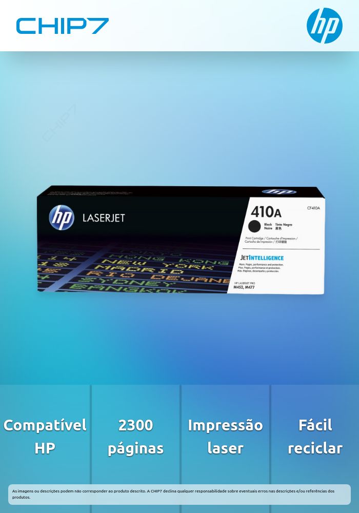 HP 410A Black Original LaserJet Toner Cartridge (CF410A)