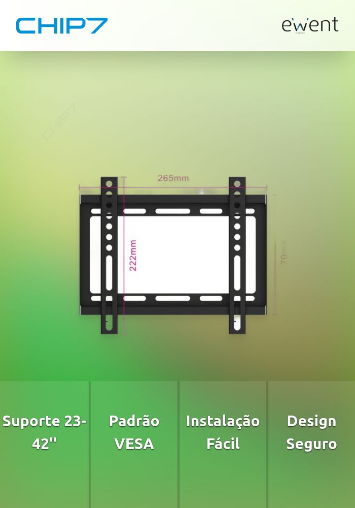 Suporte TV Easy Fix Mounting Bracket M, 23 - 42