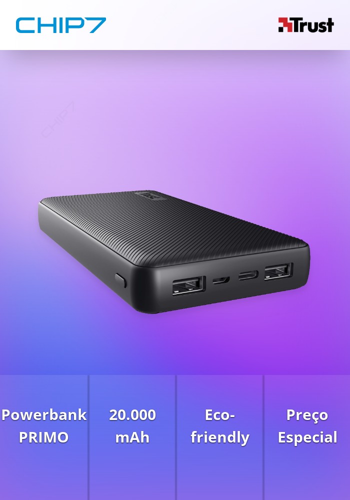 PowerBank PRIMO 20000 mAh ECO - 24676