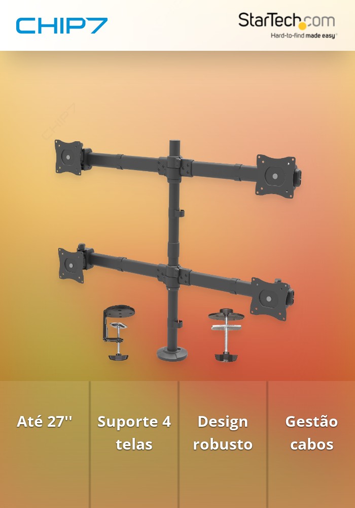 Startech Suporte de Mesa Armquadde (27