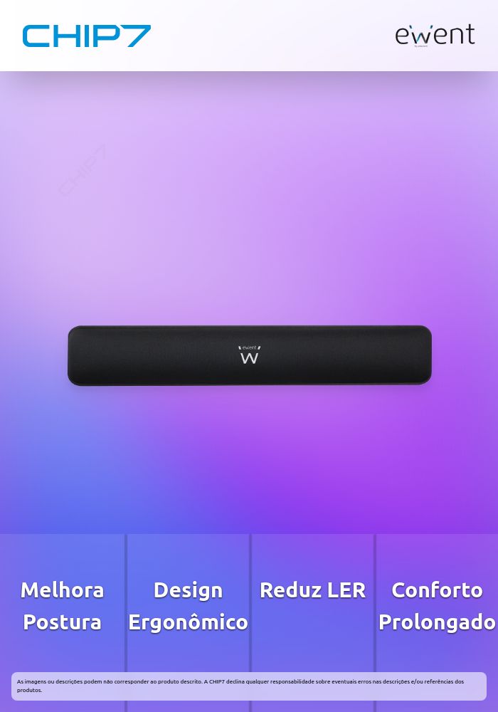 Apoio ergonómico para o pulso » válido até nova comunicação