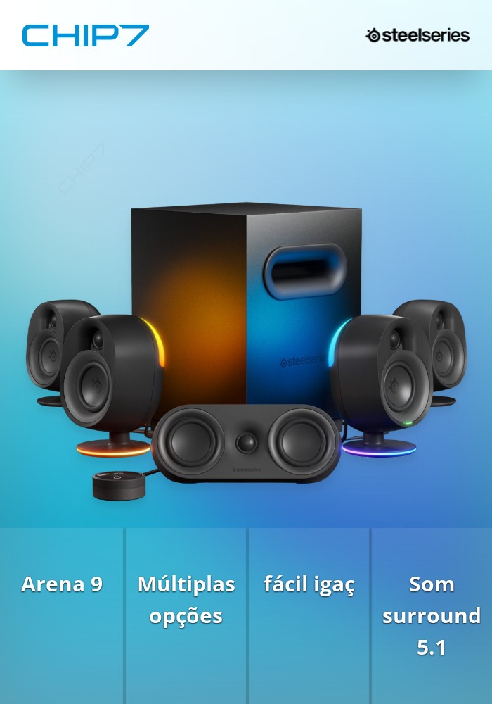 Coluna Steelseries Arena 9