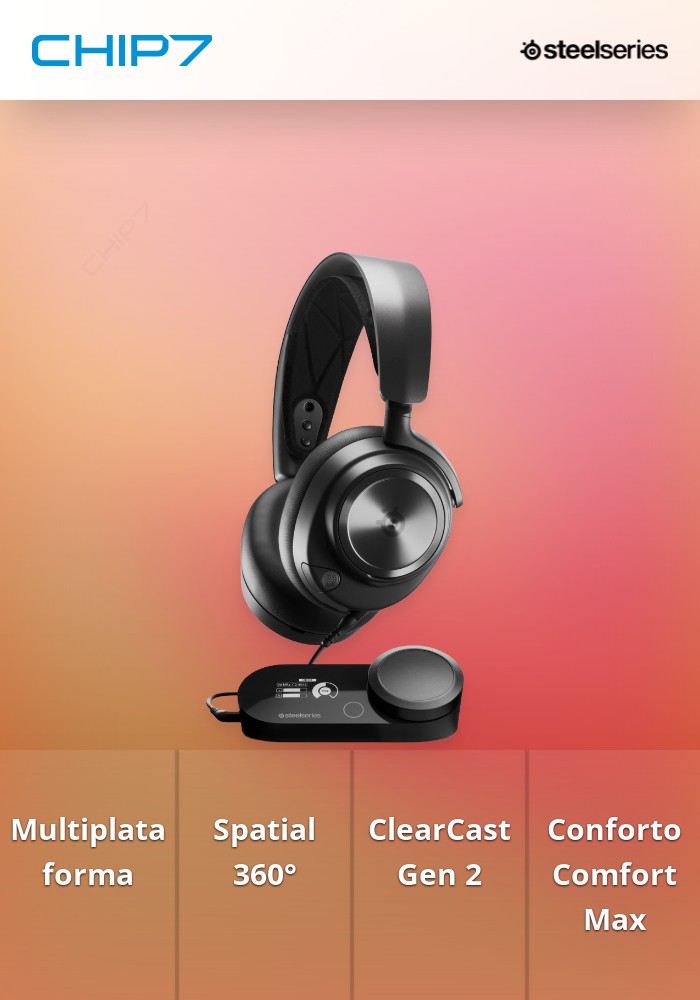 Headset SteelSeries Arctis Nova Pro Xbox Preto