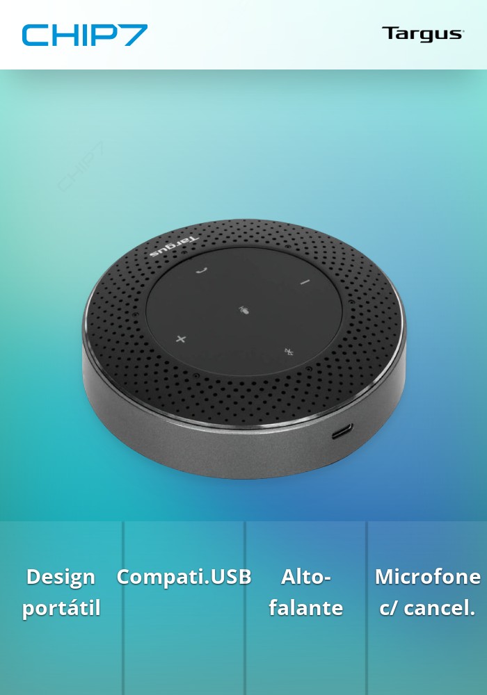 Coluna Targus USB Mobile Speakerphone