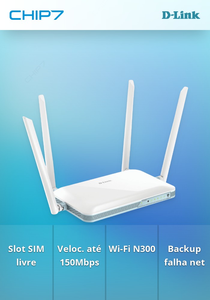 Router D-Link Smart EAGLE PRO AI N300 4G