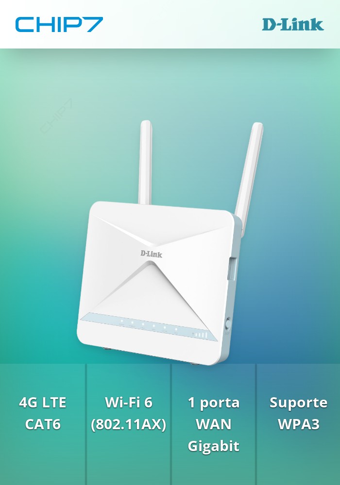 Router D-Link Smart EAGLE PRO AI AX1500 4G Cat.6