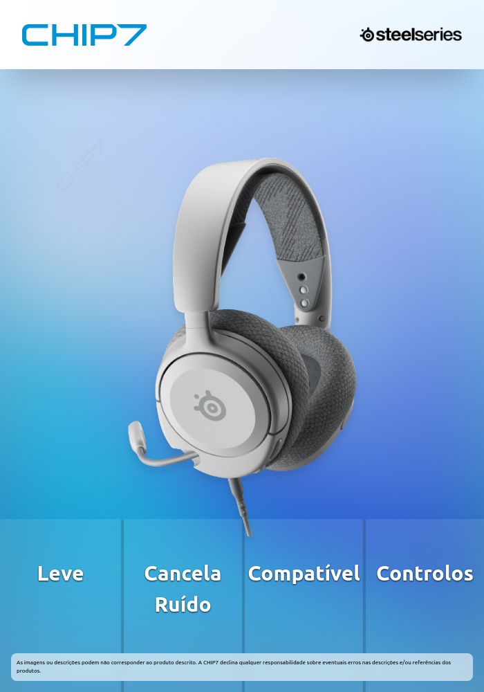 Headset SteelSeries Arctis Nova 1P Branco