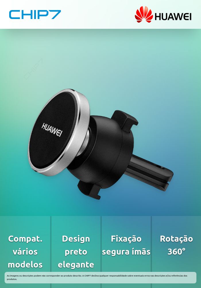 Suporte Magnético para Smartphone - Preto