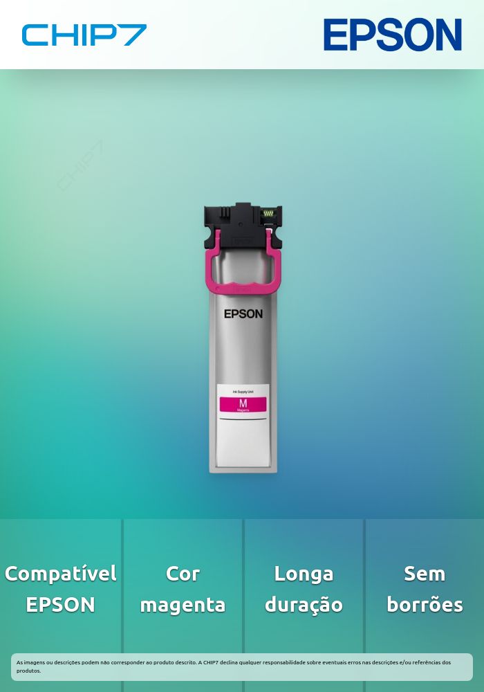 Tinteiro EPSON magenta L - WF-C53xx / WF-C58xx
