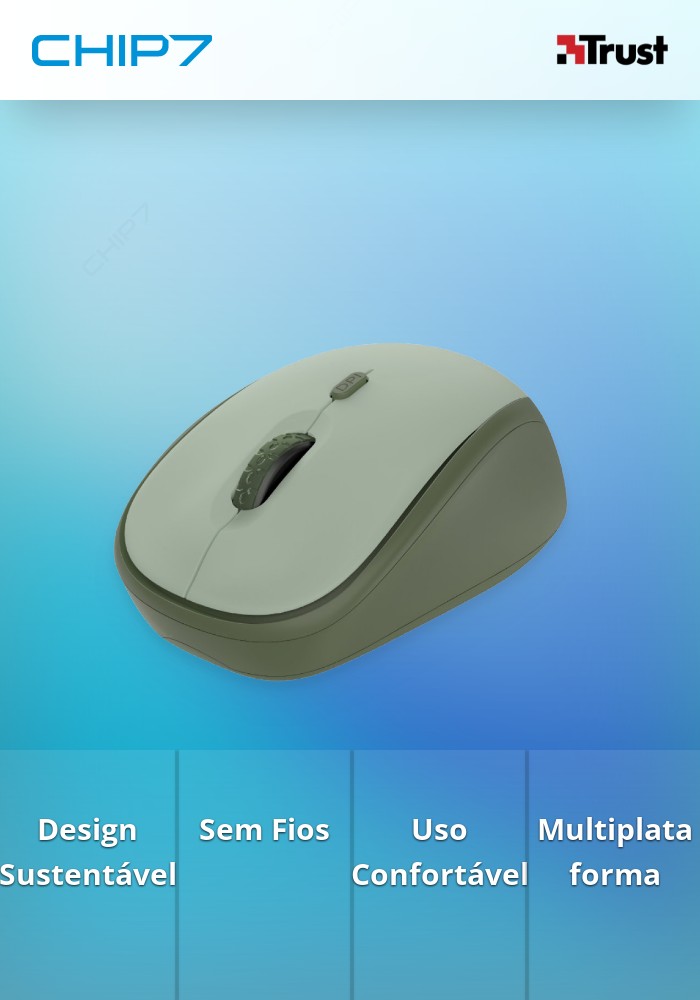 RATO TRUST WIRELESS ECO GREEN - 24552