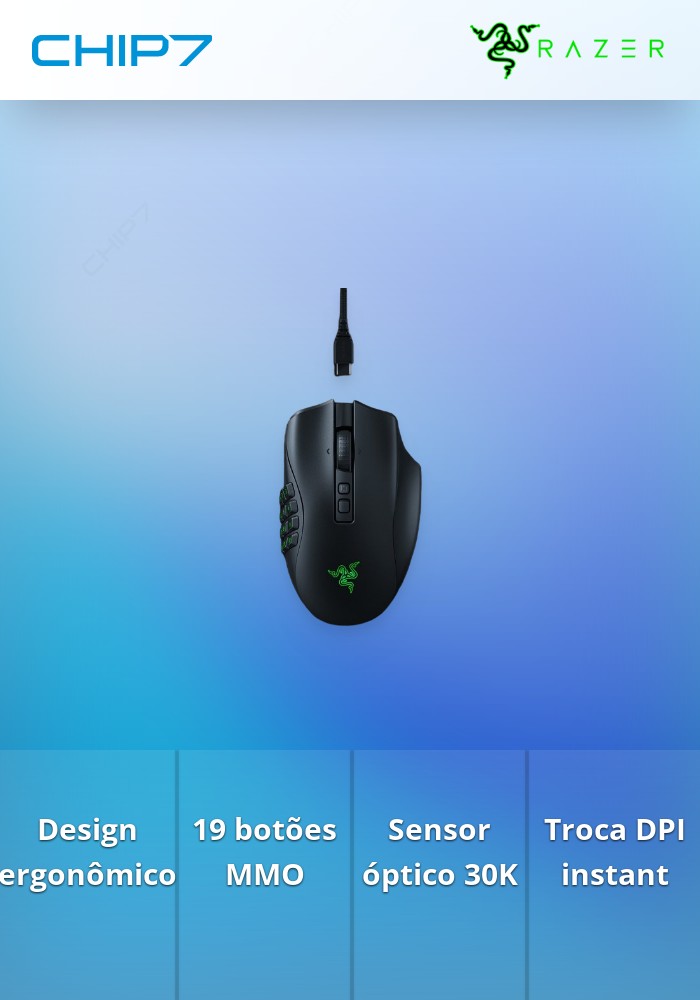 Rato Gaming Razer Naga V2 Pro | CHIP7