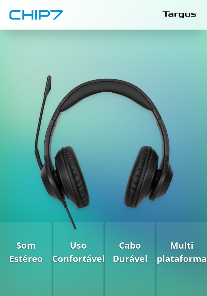 AURICULARES STEREO com cabo