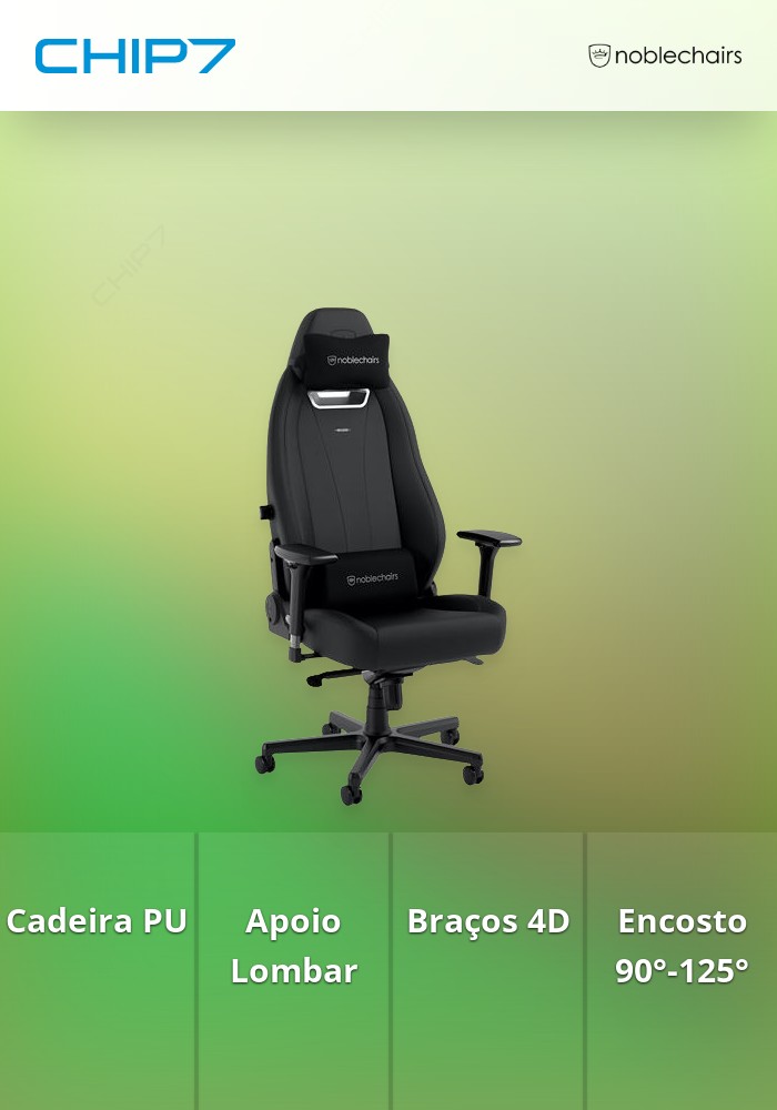 Cadeira noblechairs LEGEND - Black Edition
