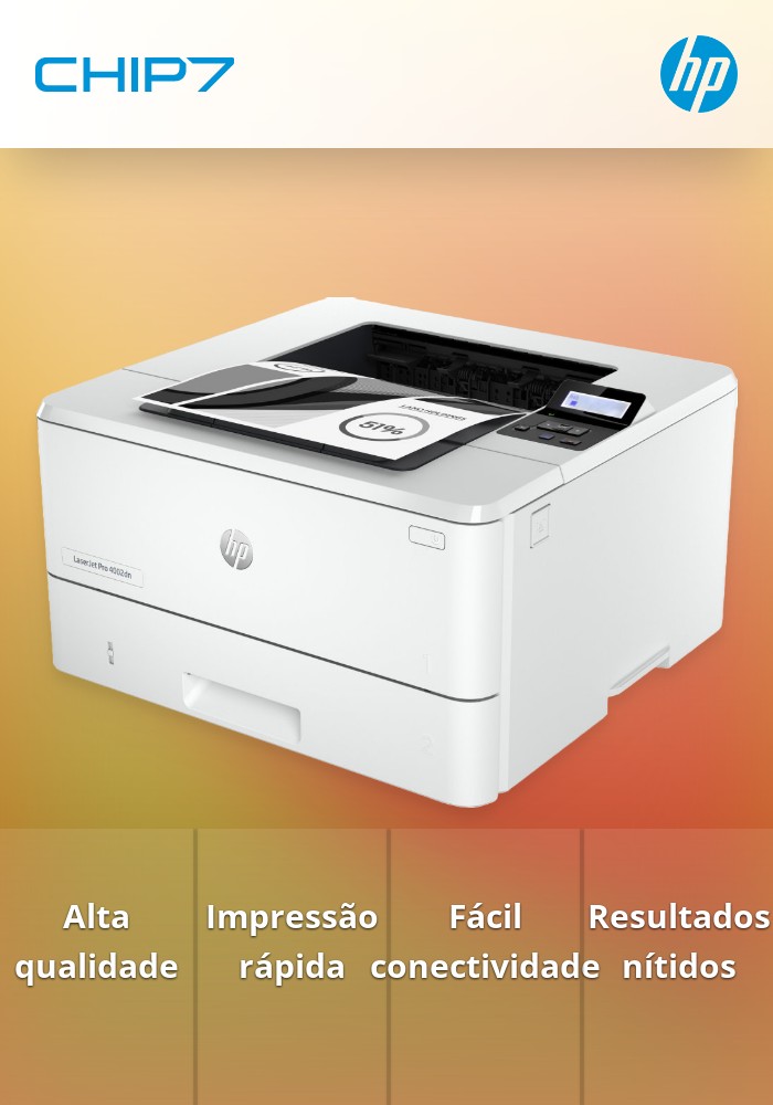 Impressora HP LaserJet Pro 4002dn