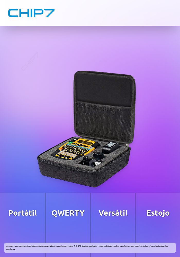 Kit de impressora de etiquetas DYMO Rhino 4200 + Estojo