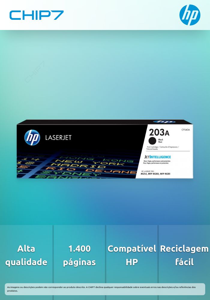 HP 203A Black Original LaserJet Toner Cartridge