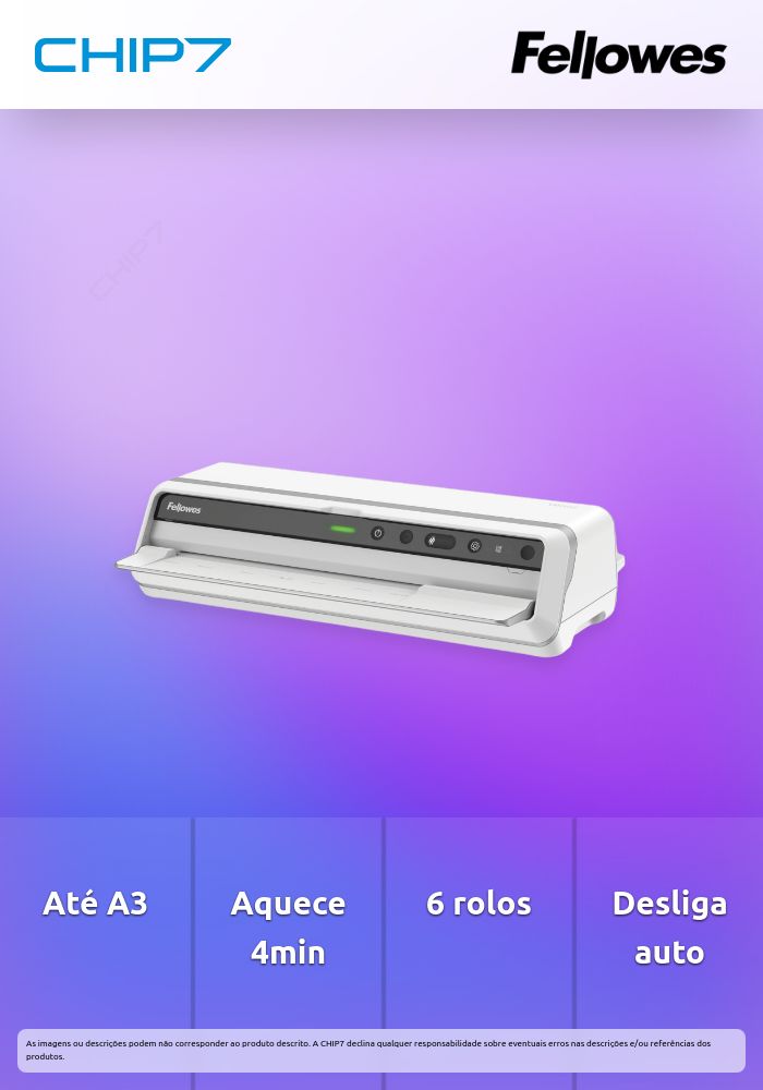 Plastificadora Fellowes VENUS A3