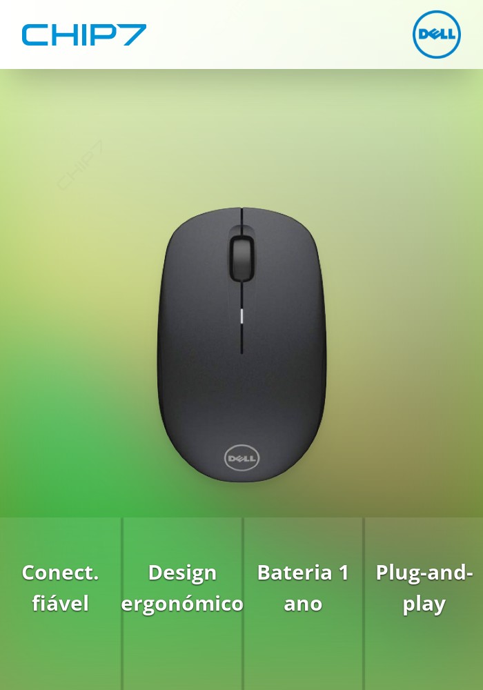 Rato Wireless DELL - WM126
