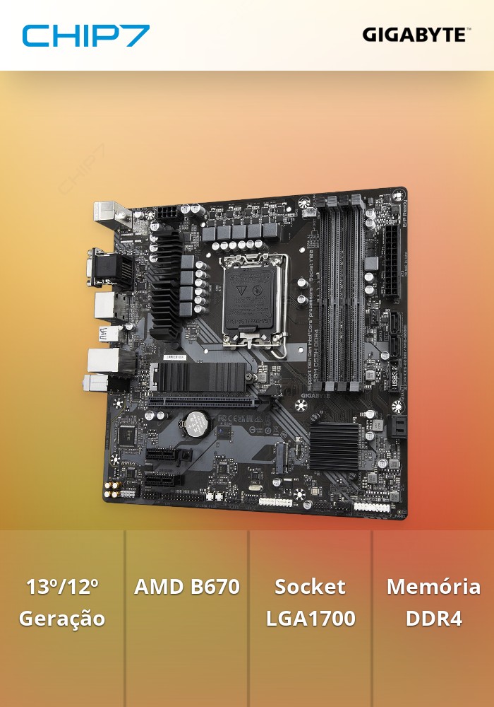 Motherboard Gigabyte B760M DS3H DDR4