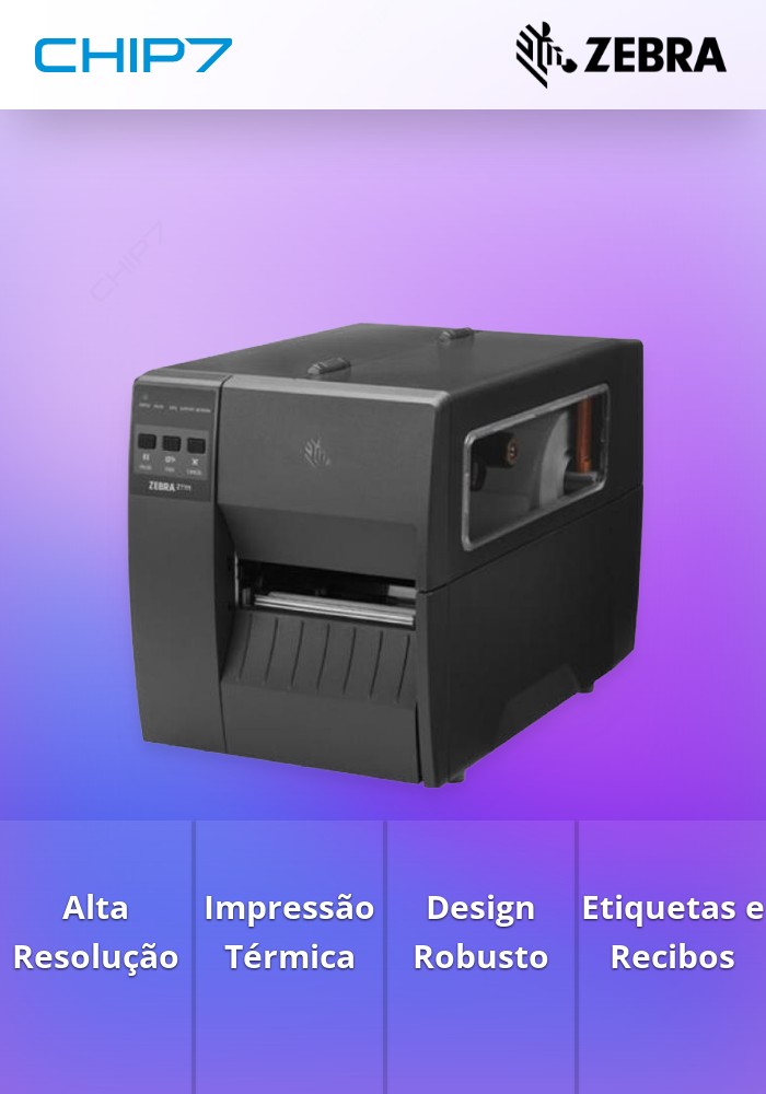 Impressora Térmica Direta Zebra ZT111 - 4203 dpi