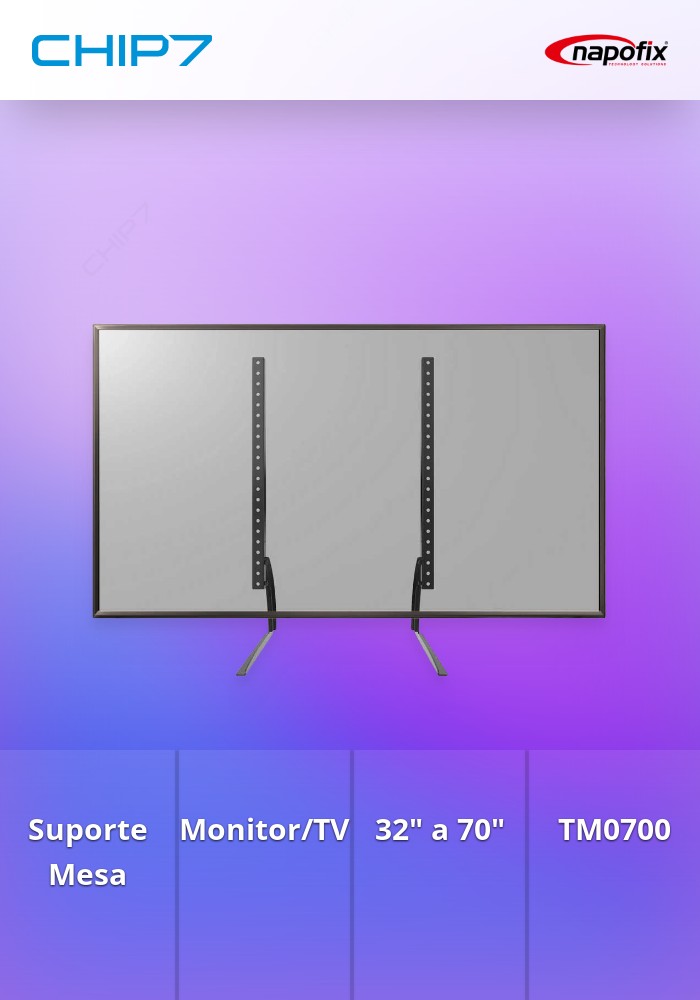 Suporte Mesa Monitor/Televisão NAPOFIX 32