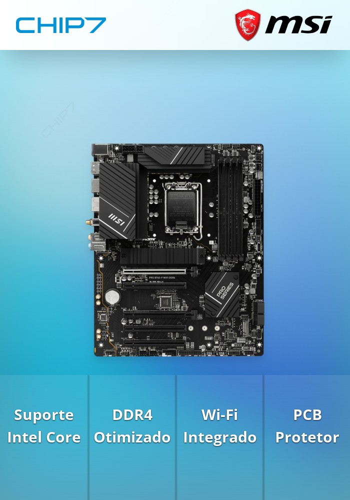 Motherboard MSI PRO B760-P WIFI DDR4