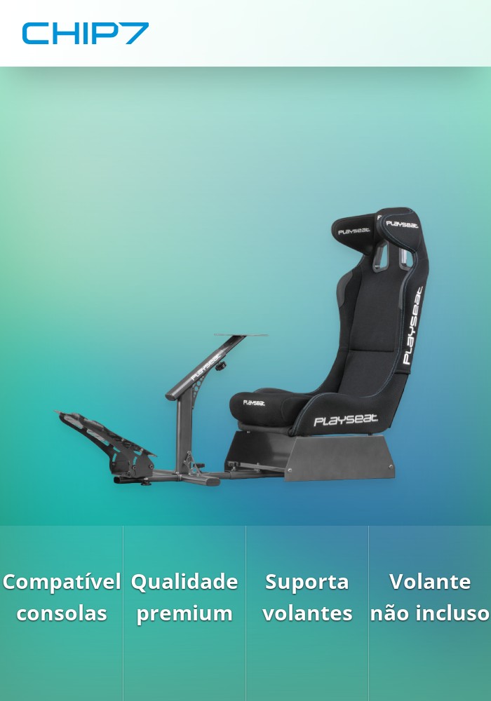 Baquet de Competição Playseat® Evolution Pro ActiFit™ Preto