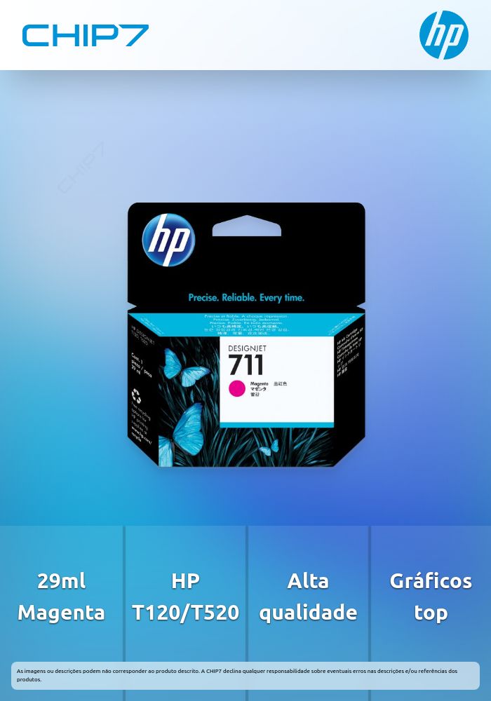 HP 711 ink Magenta 29 ml DJ T120 520