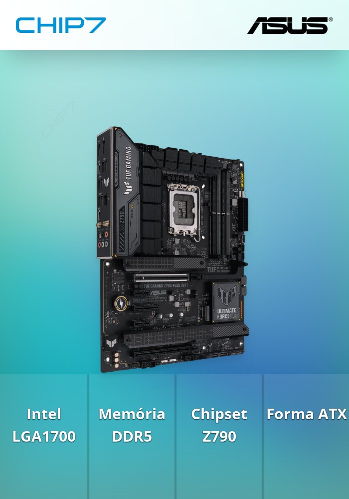 Motherboard ASUS TUF GAMING Z790-PLUS WIFI - Socket Intel LGA1700