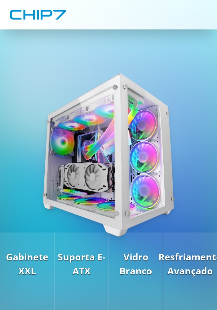 Caixa MARS GAMING MCV3 XXL PREMIUM CUSTOM E-ATX Vidro Temperado