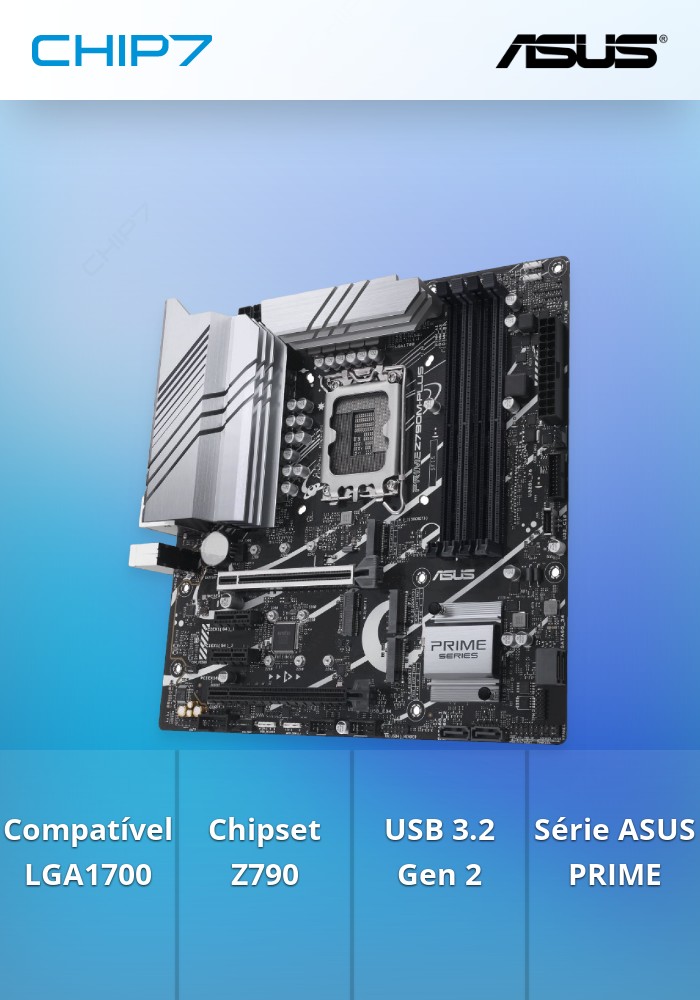 Motherboard ASUS PRIME Z790M-PLUS - LGA1700 Z790 USB3.2 GEN 2