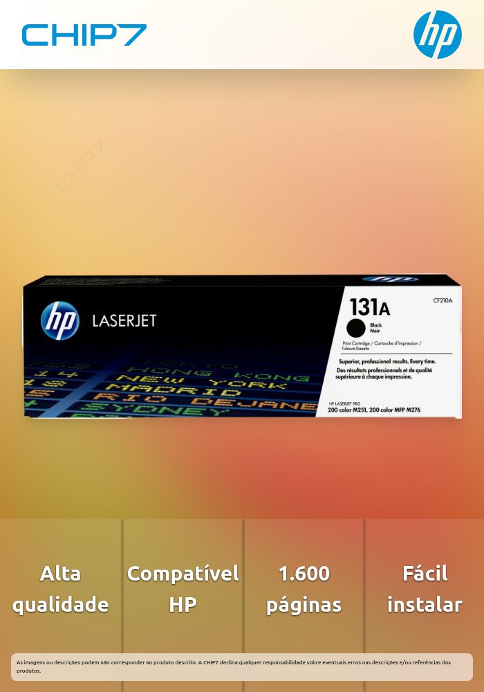 HP 131A Black LaserJet Toner Cartridge