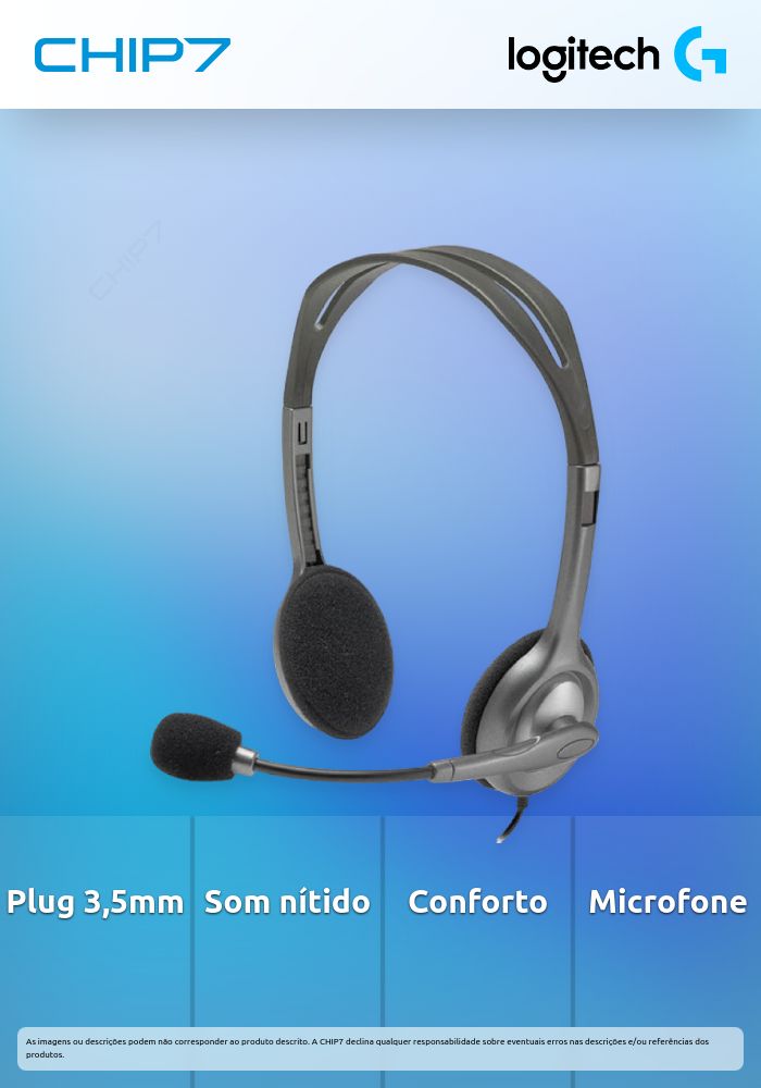 HEADSET PC H111 STEREO (1JACK)