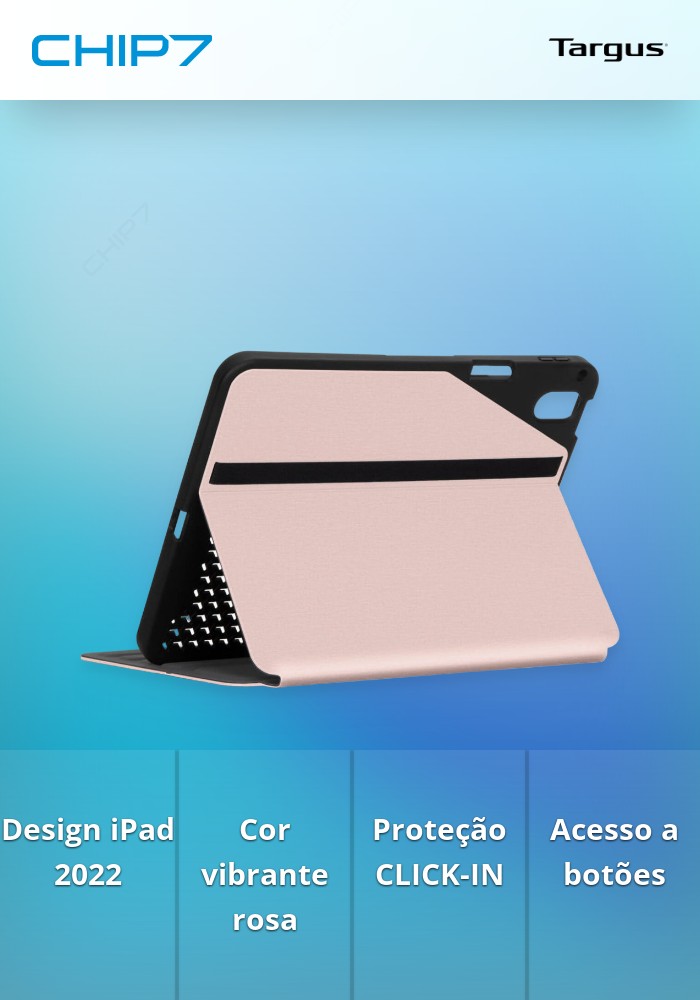 Capa Tablet Targus CLICK-IN IPAD 2022 10.9